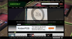 Desktop Screenshot of amdzone.it